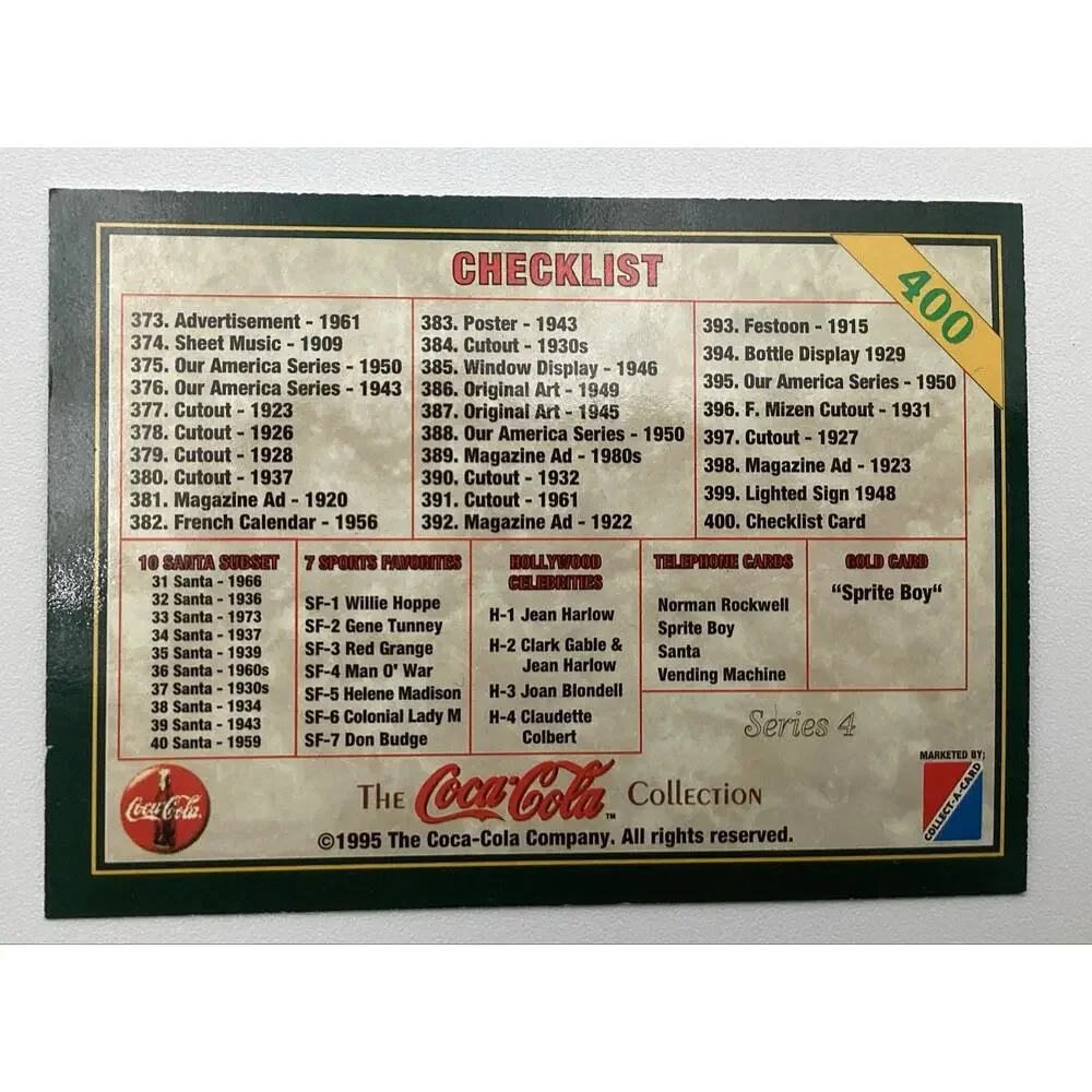 The Coca Cola collection publisher collect